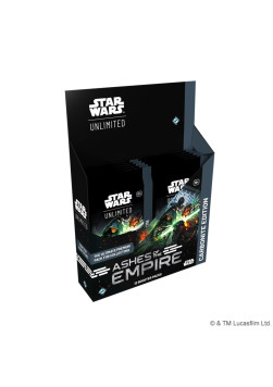 Star Wars: Unlimited Card Game - Ashes of the Empire - Carbonite Booster Display