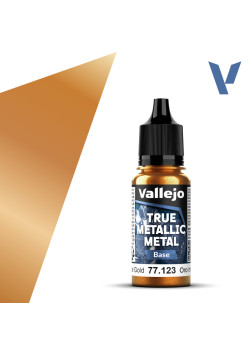 Vallejo True Metallic Metal BASE 77123 Imperial Gold