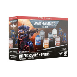 Space Marines: Intercessors + Paints