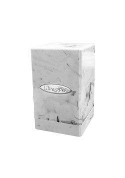 UP - Marble Satin Tower: White  Black