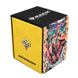 UP - MTG 2025 Multiplanar Race Set Alcove Flip Deck Box Variant Art PW for Magic: The Gathering