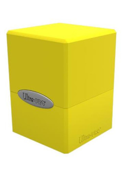 UP - Deck Box - Satin Cube - Lemon Yellow