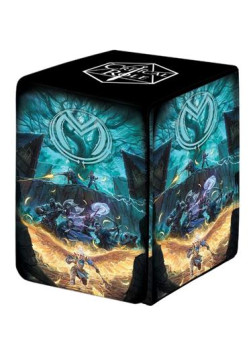 UP - Printed Leatherette Alcove Deck Box featuring: Vox Machina Art from Critical Role