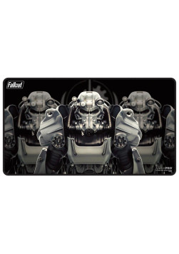 UP - Brotherhood of Steel Black-Stitched Playmat for Bethesda - Fallout