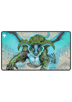 UP - Return to Tarkir Q2 2025 Black Stitched Playmat Temur for Magic: The Gathering