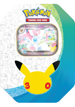 Pokémon TCG: 30th Celebration - Tin - Sylveon ex [PRZEDSPRZEDAŻ]