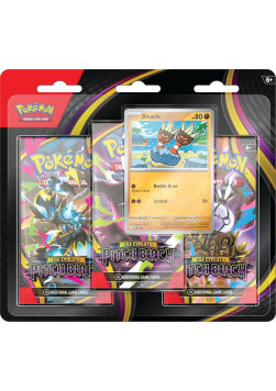 Pokémon TCG: Mega Evolution - Pitch Black - 3-Pack Blister Bundle