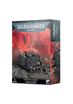 CHAOS SPACE MARINES: CHAOS RHINO