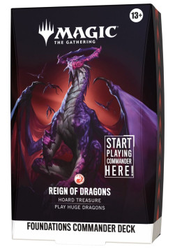 Foundations Commander Deck: Reign of Dragons