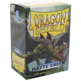 Koszulki Dragon Shield Matowe Zielone 100 szt.