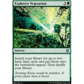 Explosive Vegetation