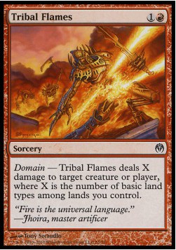 Tribal Flames (DD: Phyrexia vs. The Coalition)