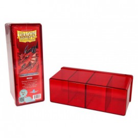 Pudełko Dragon Shield na 240 kart - czerwone