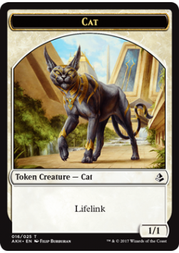 Cat 1/1 Token 16 - AKH